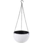 Self Watering Hanging Plastic Basket with Chain
