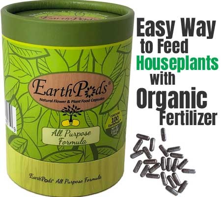 EarthPods Organic Houseplant Fertilizer