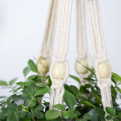 3-Tier Hanging Macrame Planter