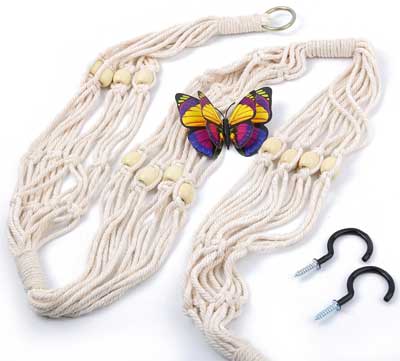 Macrame Plant Hanger Kit, 3-Tier